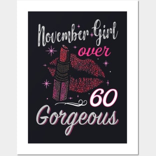 November Girl Over 60 Gorgeous Highwheel Beautiful Girl Power Wife Posters and Art